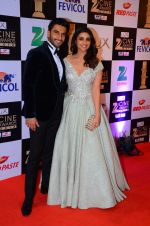 Parineeti Chopra, Ranveer Singh at zee cine awards 2016 on 20th Feb 2016